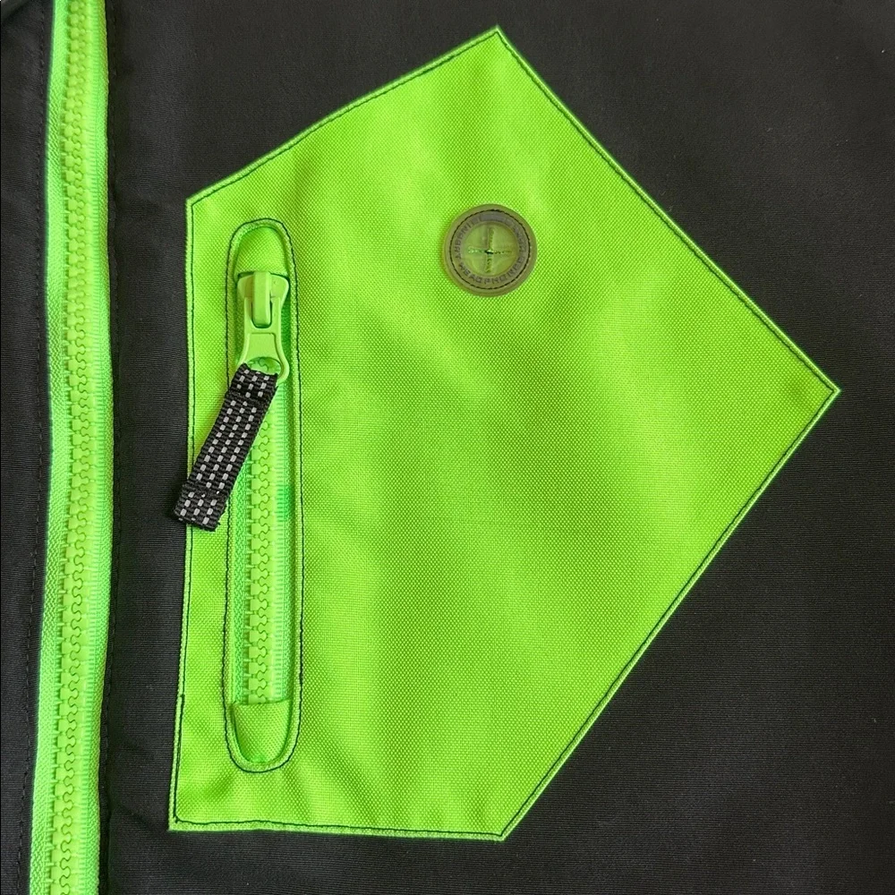 Athletech Jacket Black Green